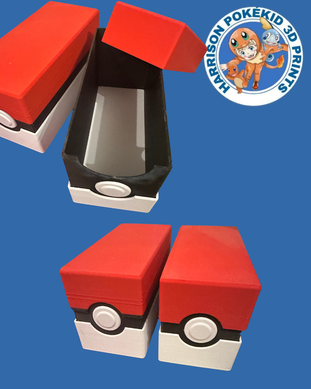 3d printed Pokemon card storage box