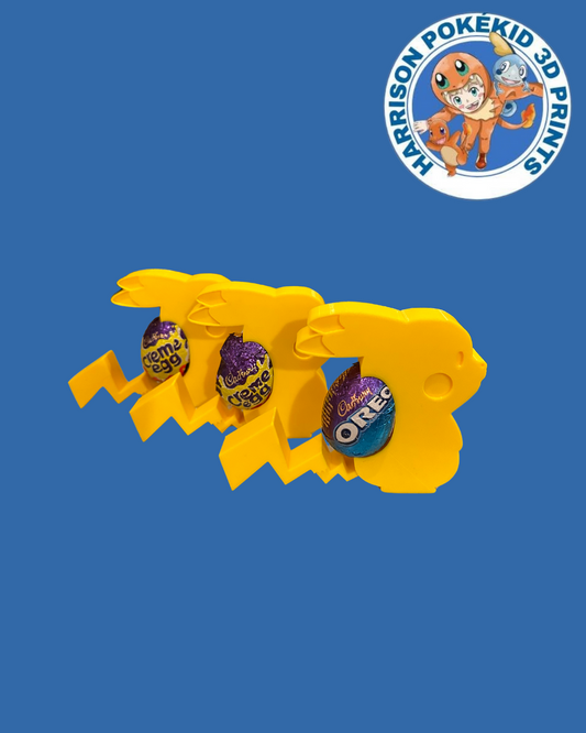 Pikachu inspired Creme egg holder